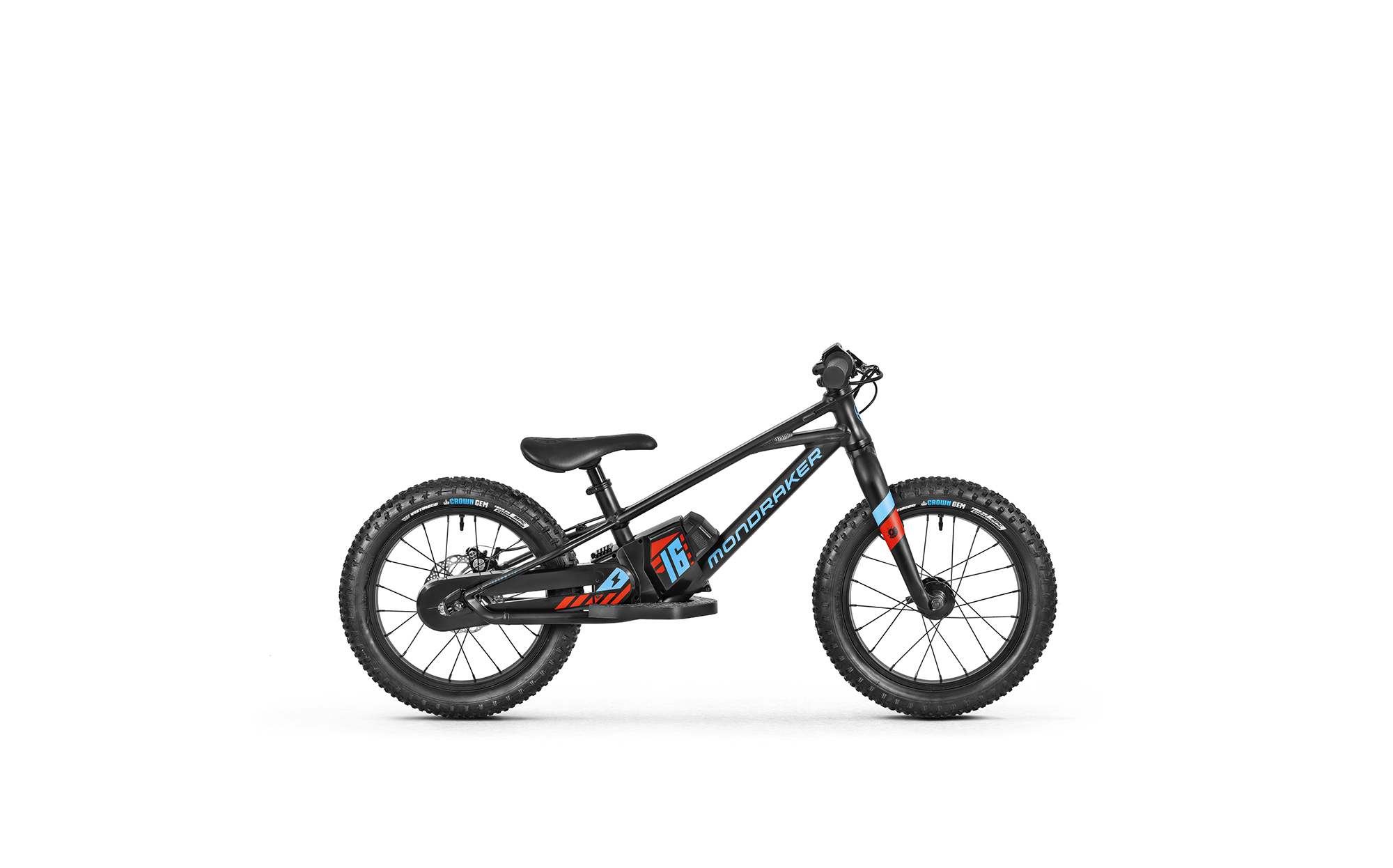 Grommy 16, black/light blue/flame red , 2022