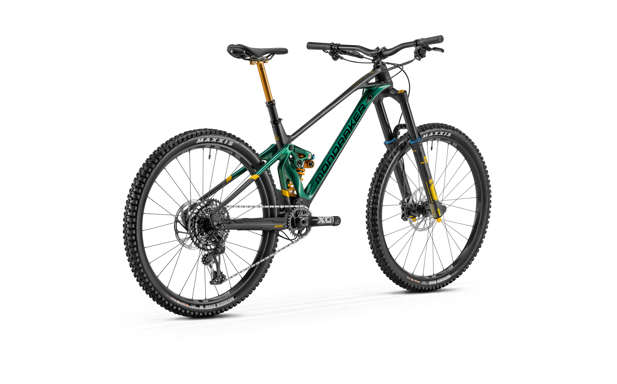 Superfoxy Carbon RR (SPE), carbon/british racing green/öhlins yellow, size L, 2022